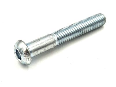 D fejű, belső kulcsnyílású csavar M4 x 8 mm, tövigmenetes, 10.9, horganyzott, ISO 7380 | 57733