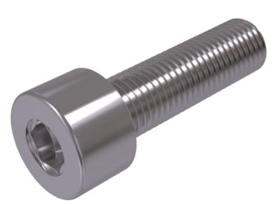 Hengeres fejű, belső kulcsnyílású csavar M3 x 30 mm, A2, inox, DIN 912