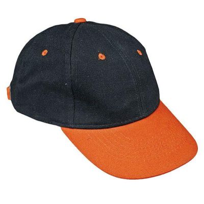 Baseball sapka, EMERTON, fekete/narancs |