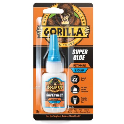 GORILLA Super Glue Ultimate pillanatragasztó 15 g | GORILLA 118006