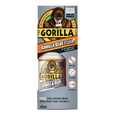 GORILLA Glue 110 ml, kristálytiszta ragasztó | GORILLA 1244400