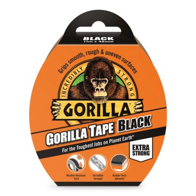 GORILLA Duct Tape Black ragasztószalag, fekete extra erős 48 mm x 11 m | GORILLA 3044000