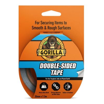 GORILLA Double Sided Tape kétoldalú ragasztószalag 35 mm x 7,3 m | GORILLA 3044031