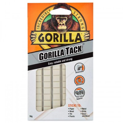 GORILLA Tack gyurmaragsztó kockák 84 db / csomag, újrahasználható | GORILLA 3144001