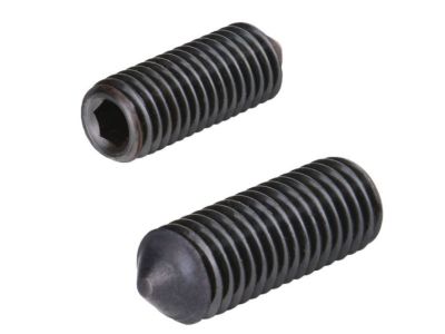 Hernyócsavar M4 x 4 mm kúpos végű, natúr 45H DIN 914