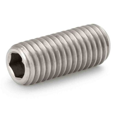 Hernyócsavar M4 x 12 mm belsőkúpos végű, A2 DIN 916