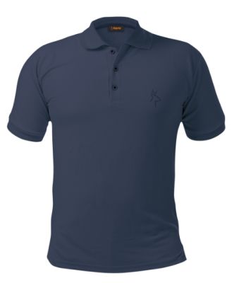 Munkavédelmi póló SHORTSLEEVED kék galléros XL-es | KAPRIOL 28292