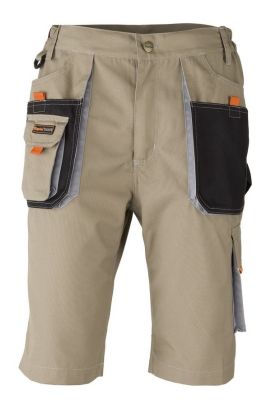 Munkavédelmi rövidnadrág SMART bézs, XXXL-es | KAPRIOL 31769 NE
