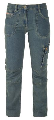 Munkavédelmi farmernadrág TOURAN női, M-es | KAPRIOL 32912 NE