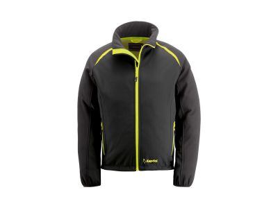 Dzseki softshell EVO fekete/citrom színű, XXL-es | KAPRIOL 35903