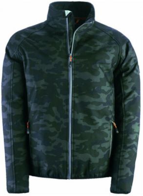 Dzseki DRAGON EASY szürke terep színű XXL-es Soft Shell dzseki | KAPRIOL 36049