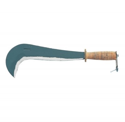 Horgos kés bőrrel bevont fogantyúval 28 cm, teljes hosszal | KAPRIOL 50260