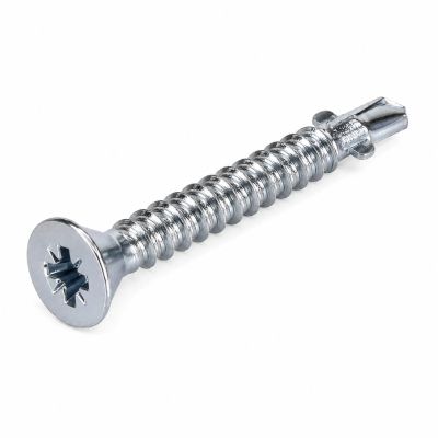 Lemezcsavar 4,2 x 13 mm süllyesztett fejű, kereszthornyú, önfúró