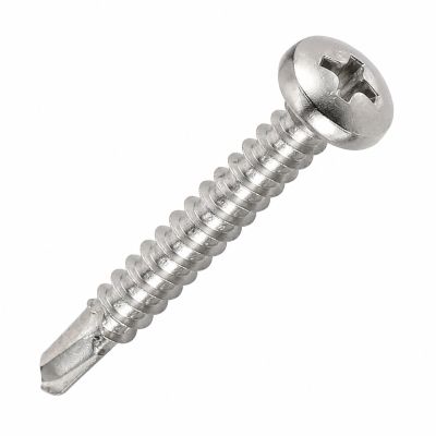 Lemezcsavar 3,5 x 9,5 mm D fejű, kereszthornyú, önfúró