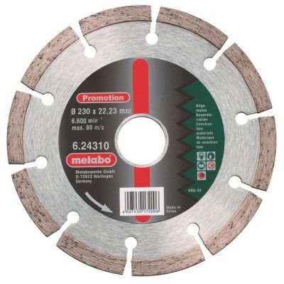 Gyémánt vágókorong, vágótárcsa 230 mm SP-U PROMOTION | METABO 624310000