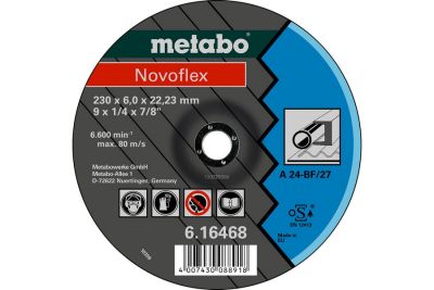 Vágókorong 125 x 6,0 x 22,2 mm, Novoflex, acél | METABO 616462000
