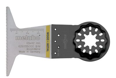 Fűrészlap multifunkciós géphez WOOD+METAL, BIM 65 x 42 mm | METABO 626955000
