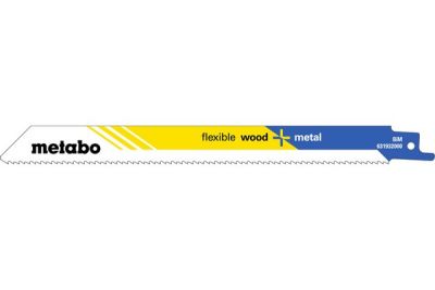 Kardfűrészlap, orrfűrészlap FLEXIBLE WOOD + METAL 200 mm fém BIM | METABO 631932000