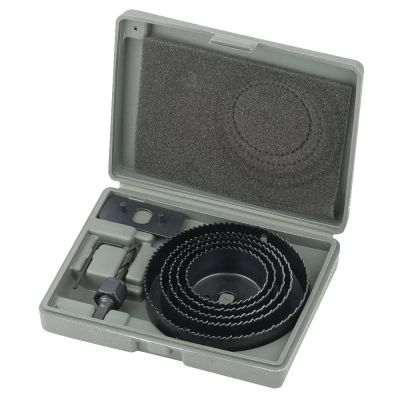 Körkivágó készlet 64 mm - 127 mm 8 részes, fához | MTX 7047159