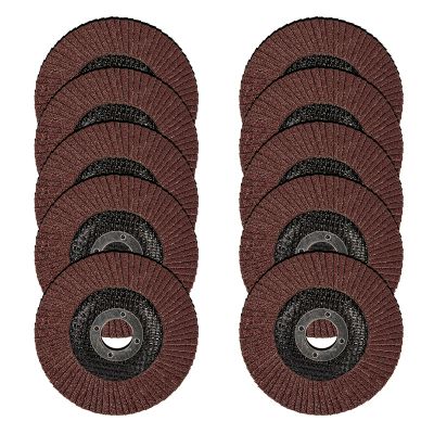 Csiszolókorong 115 mm P100 legyezőlapos, fa-fém | MTX 740319