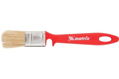 Ecset 1" piros műanyag nyéllel mázoló | MTX 833509