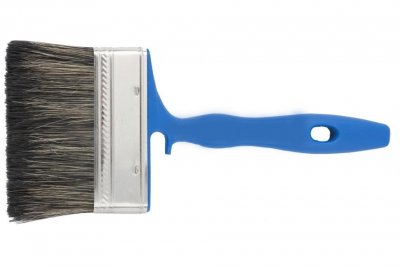 Ecset 5" x 25 mm kék műanyag nyéllel vízbázisú festékekhez | MTX 833879