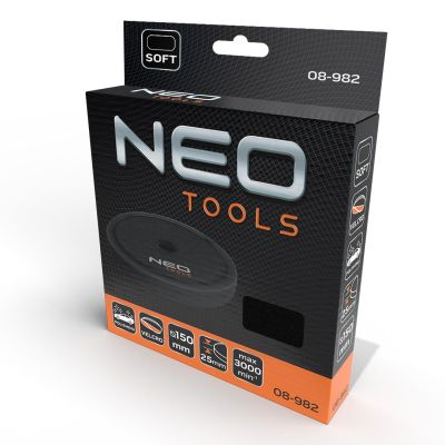 Polírkorong 150 x 150 x 25 mm, puha | NEO 08-982