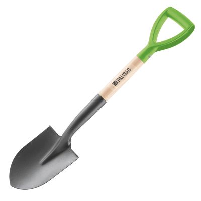 Ásó hegyes, D markolattal, szilfa nyéllel | PALISAD 613757