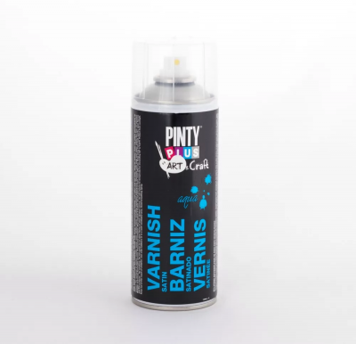 Pinty Plus Art kézműves vízbázisú lakk spray 400ml, selyemfényű | PINTY PLUS 177