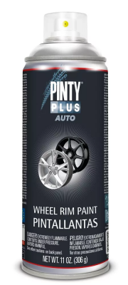Pinty Plus Auto keréktárcsa festék spray 400ml ezüst | PINTY PLUS 207