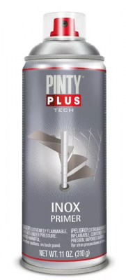 Pinty Plus Tech alapozó festék spray 400ml inox | PINTY PLUS 213