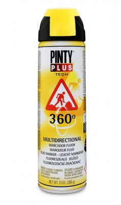 Pinty Plus Tech jelölő spray 500ml T146 amarillo / sárga | PINTY PLUS 254
