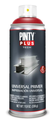 Pinty Plus Tech univerzális alapozó festék spray 400ml, gesztenyebarna | PINTY PLUS 735