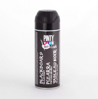 Pinty Plus Art táblafesték spray 400 ml, fekete | PINTY PLUS 742