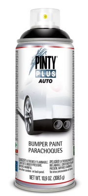 Pinty Plus Auto lökhárító festék spray 400 ml, normál fekete | PINTY PLUS 747