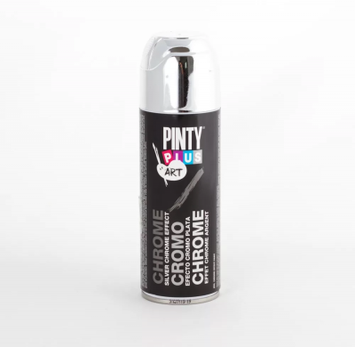 Pinty Plus Art króm effekt spray 200ml ezüst | PINTY PLUS 784