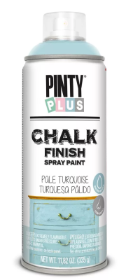 Pinty Plus Chalk kréta festék spray 400 ml, CK796 fakó türkiz színű | PINTY PLUS 796