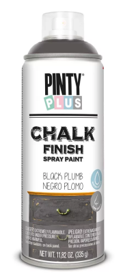 Pinty Plus Chalk kréta festék spray 400 ml, CK799 ólom fekete színű | PINTY PLUS 799