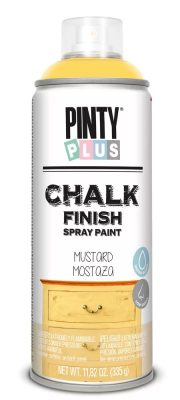 Pinty Plus Chalk kréta festék spray 400 ml, CK801 mustár sárga színű | PINTY PLUS 801