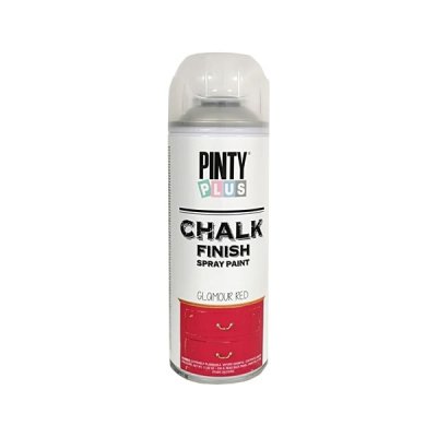 Pinty Plus Chalk kréta festék spray 400 ml CK818 glamour piros színű | PINTY PLUS 818