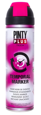 Pinty Plus Tech ideiglenes jelölő spray 500ml pink | PINTY PLUS 823