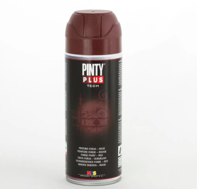 Pinty Plus Tech kovácsoltvas alapozó festék spray 400ml piros | PINTY PLUS 825