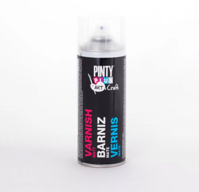 Pinty Plus Art kézműves oldószeres lakk spray 400ml matt | PINTY PLUS 923