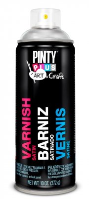 Pinty Plus Art kézműves oldószeres lakk spray 400ml selyemfényű | PINTY PLUS 924