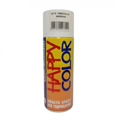 Happy Color hőálló festék spray 400 ml, barna, 350 C°-ig hőálló | SARATOGA 88154006