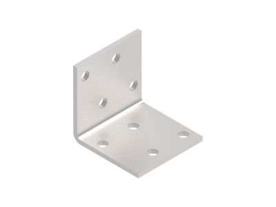 Faösszekötő lemez 40 x 40 x 40 x 2,5 mm sarokösszekötő, csomó lemez | 05121