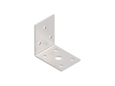 Faösszekötő lemez 50 x 50 x 35 x 2,5 / 2 mm sarokösszekötő, csomó lemez | 05154
