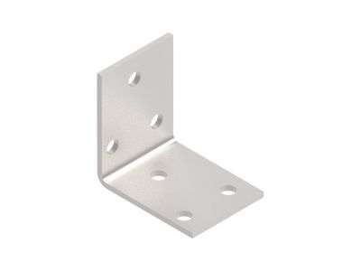 Faösszekötő lemez 40 x 40 x 30 x 2,0 mm, univerzális sarokösszekötő, csomó lemez | 05211