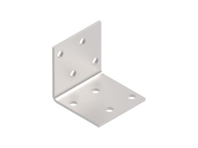Faösszekötő lemez 40 x 40 x 40 x 2 mm sarokösszekötő, csomó lemez | 51404