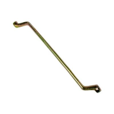 Csillagkulcs, kettőskulcs hajlított, sárgított 19 x 22 mm | SIBRTEH 14628